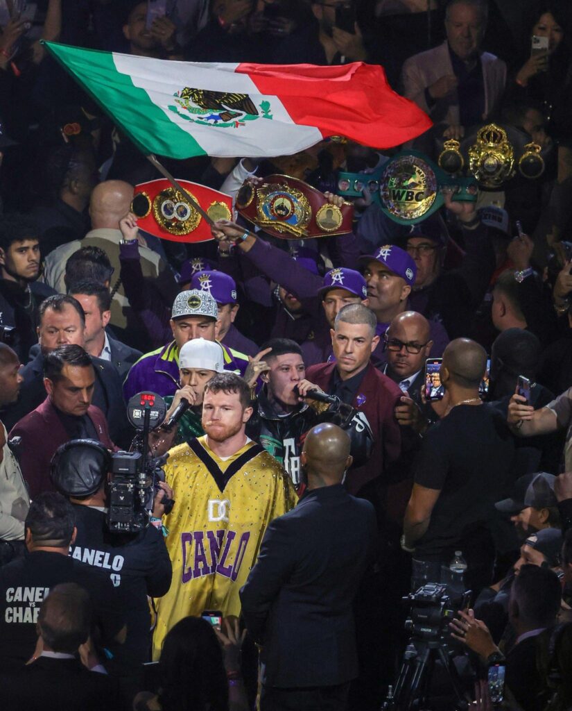 Canelo Álvarez en Las Vegas