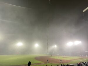 Neblina estadio Francisco I. Madero