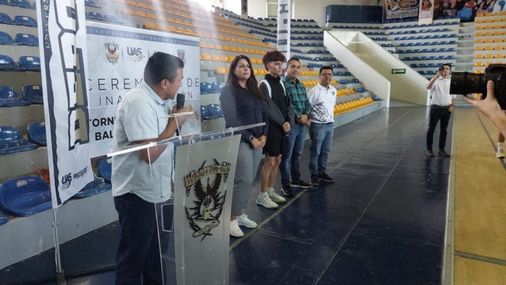 Inauguran el torneo Inter Facultades de Baloncesto en la UAS