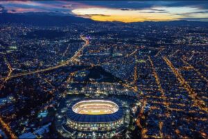 Estadio Azteca noche