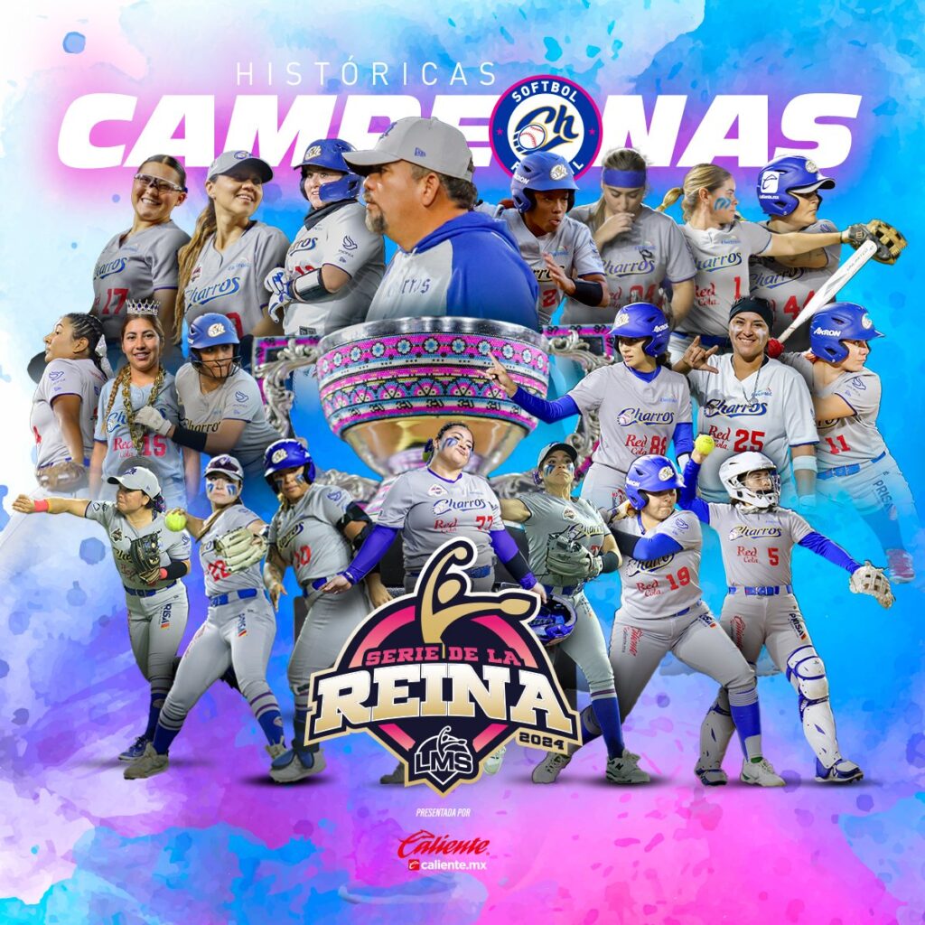 Charros Femenil campeón de la Liga Mexicana de Softbol