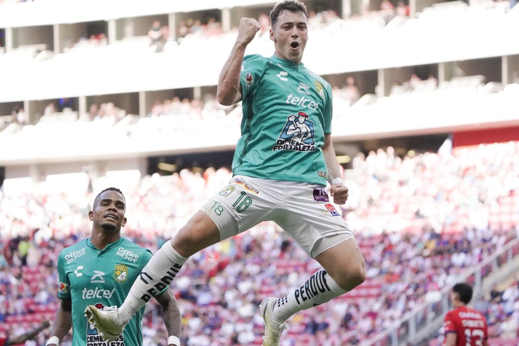 Federico Viñas festejo gol