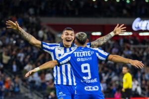 Rayados de Monterrey festejo gol