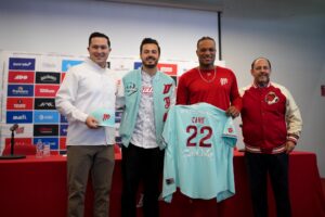 Robinson Canó presentado Diablos