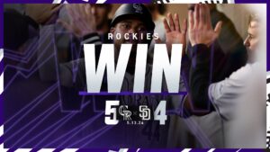 Rockies Vs Padres