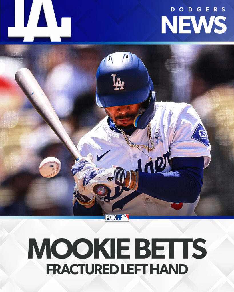 Mookie Betts lesionado