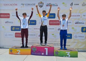 Mateo García conquista la medalla de plata en la prueba de ruta, realizada en Guadalajara, Jalisco