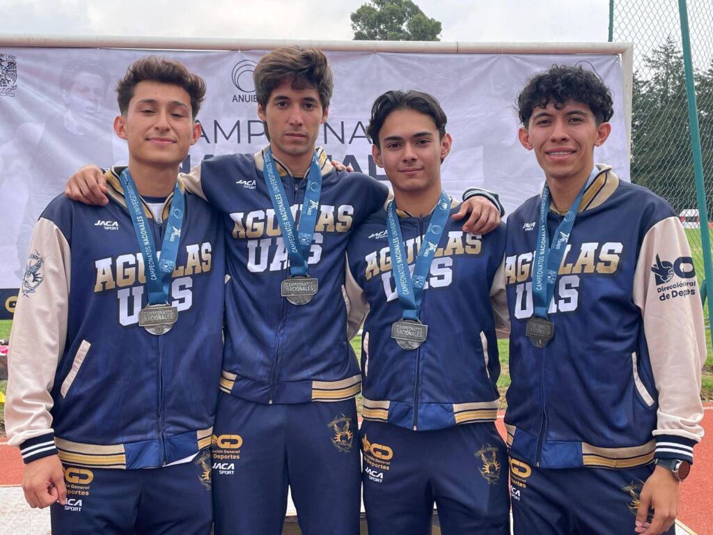 Veronica Luzania, encabeza jornada de 5 medallas para el atletismo de la Águilas UAS.