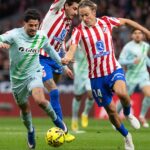 El Betis derrota de visita 1-0 al Atlético de Madrid