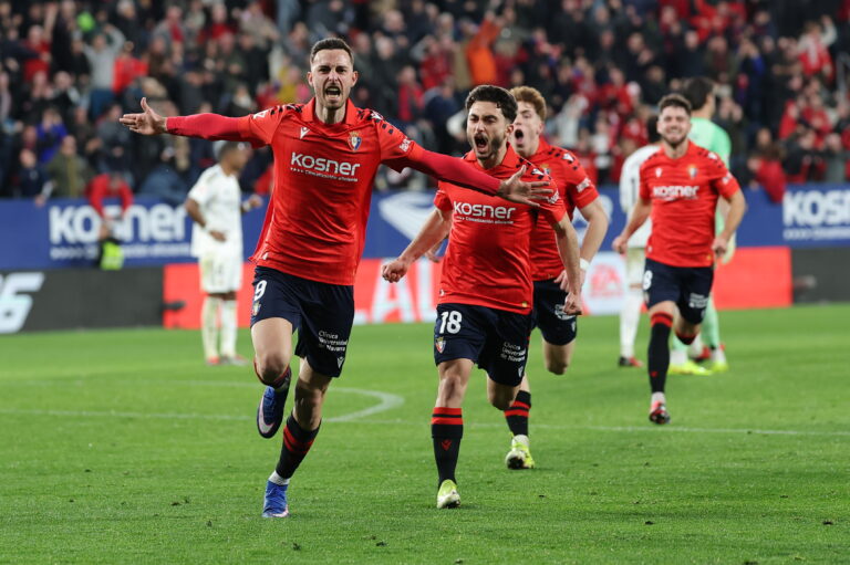 ¡Sorpresa en Pamplona! Osasuna derrota 2-1 a Real Madrid
