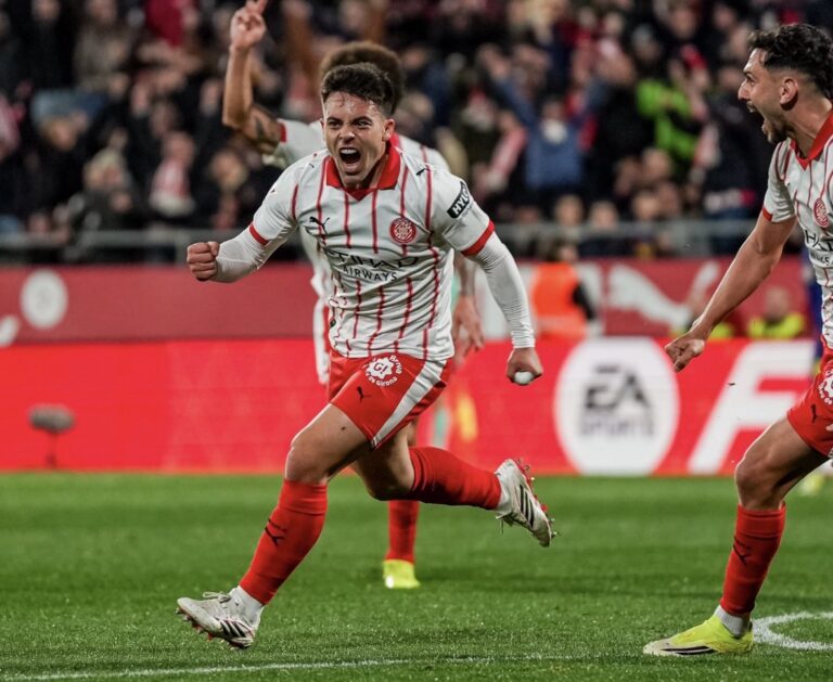 Girona sorprende y derrota 2-1 al Barcelona