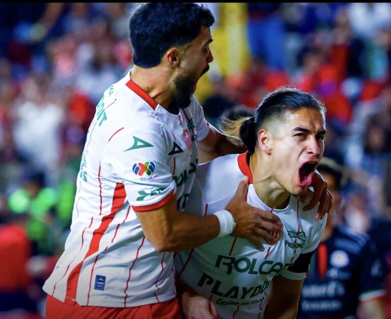 Necaxa golea al Atlético San Luis y firma una actuación contundente