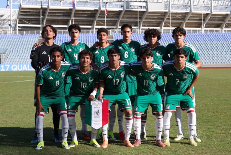 México Sub 17 golea 4-1 a Barbados