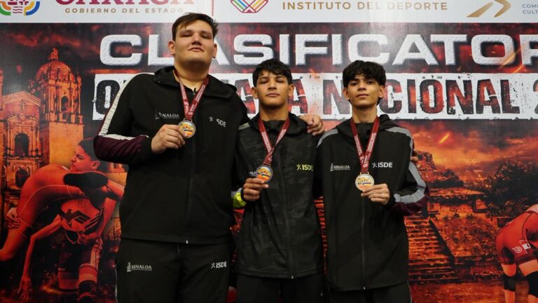Buen inicio para Sinaloa en el Nacional Clasificatorio de Luchas en Oaxaca
