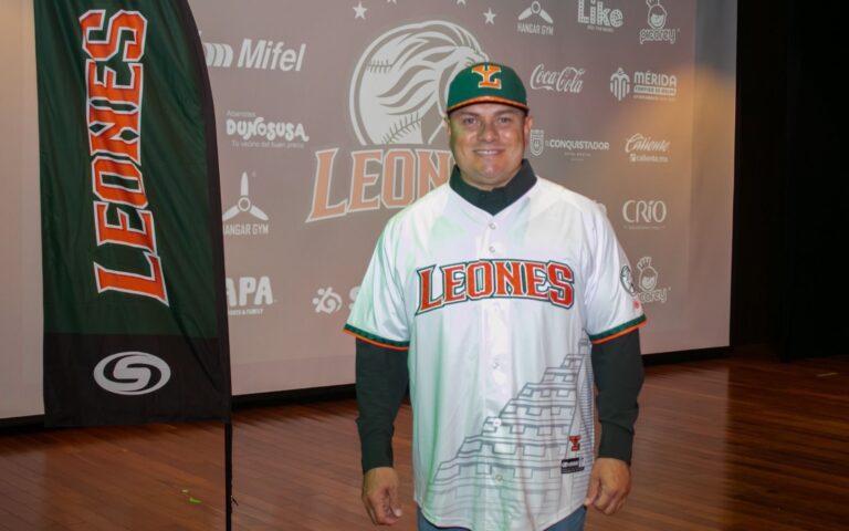 SERGIO OMAR GASTELUM ES OFICIALMENTE MANAGER DE LOS LEONES DE YUCATAN