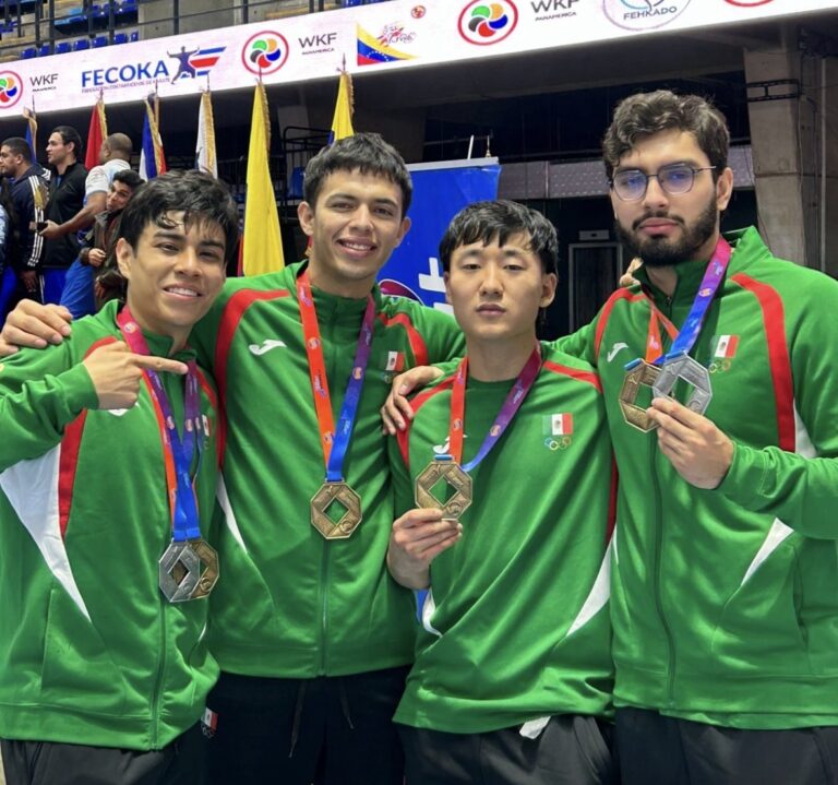 Oro y plata para mazatleco, Hayato Yoshii, en el Centroamericano de Karate