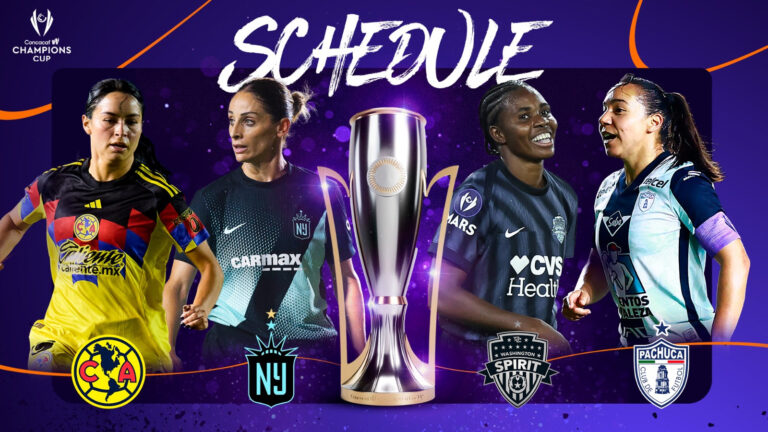 Calendario confirmado para las Finales de la Copa de Campeones Concacaf W 2025/26