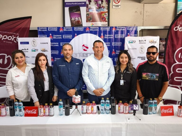 Presentan el Centenario Open Sherwin Williams; Ahome impulsa el tenis con torneo y reapertura de canchas