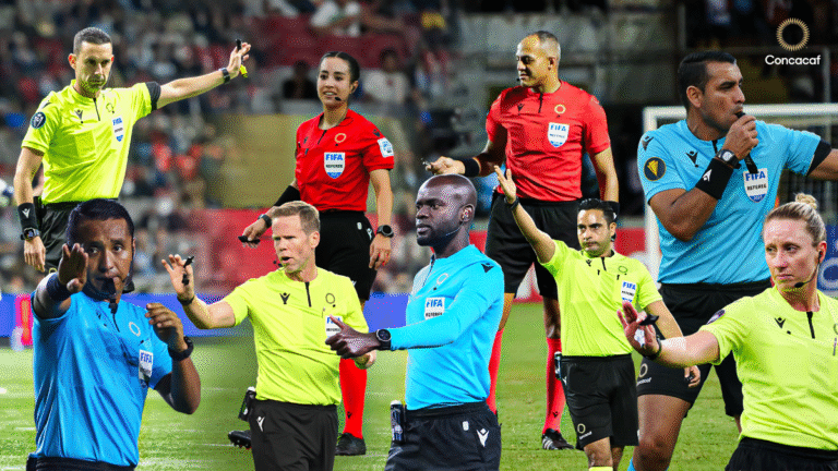 Concacaf impone récord de árbitros para el Mundial 2026