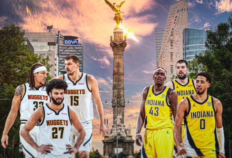 NBA confirma regreso a la CDMX con duelo Nuggets vs Pacers en 2026