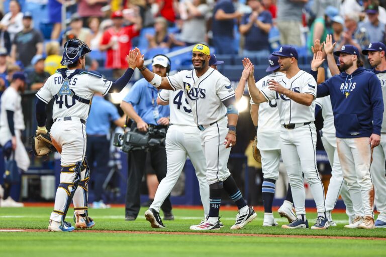 Los Rays apalean a los Rojos, Caminero sigue encendido