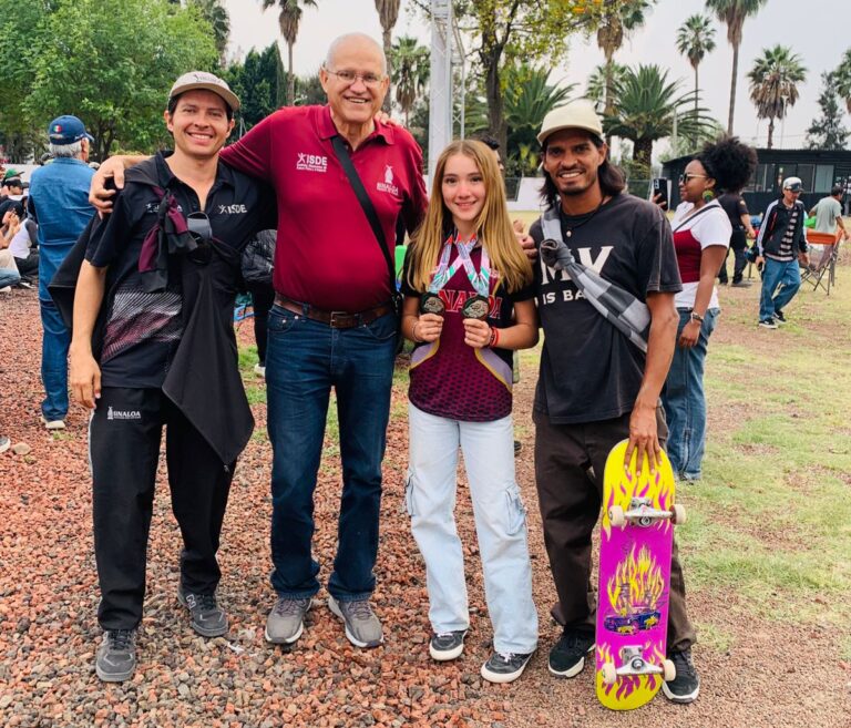 Mazatlecas conquistan el bronce en nacional de skateboarding