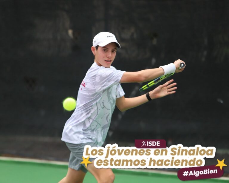 SINALOA AVANZA EN TENIS; SARA ORDUÑO Y JERÓNIMO VELAZCO GANAN EN OLIMPIADA NACIONAL