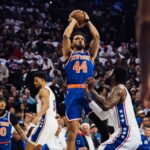 Knicks ponen contra las cuerdas a Philadelphia y quedan a un triunfo de avanzar