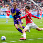 Mateo Chávez anota en empate del Az 3-3 ante Breda