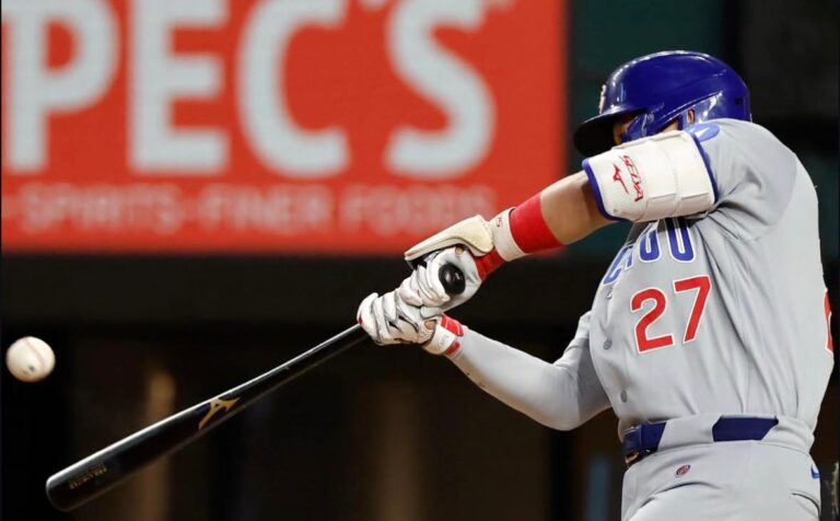 Cubs apalean a Rangers con poder ofensivo en Texas