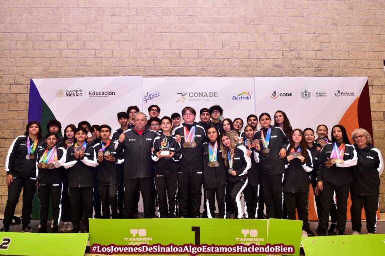 Sinaloa rompe récord de medallas y logra histórico tercer lugar nacional en tiro deportivo