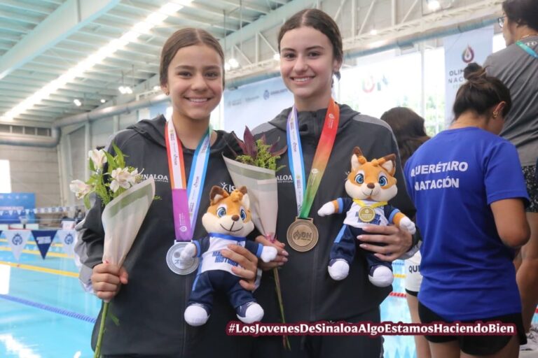 Paloma Luna conquista el oro y María Luna suma otra plata para Sinaloa en la Olimpiada Nacional CONADE 2026