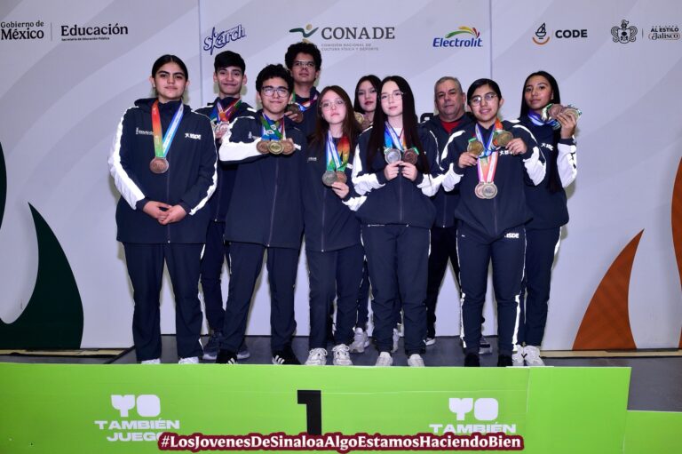 Sinaloa brilla en tiro deportivo y ya igualó las 25 medallas del año pasado en la Olimpiada Nacional CONADE 2026