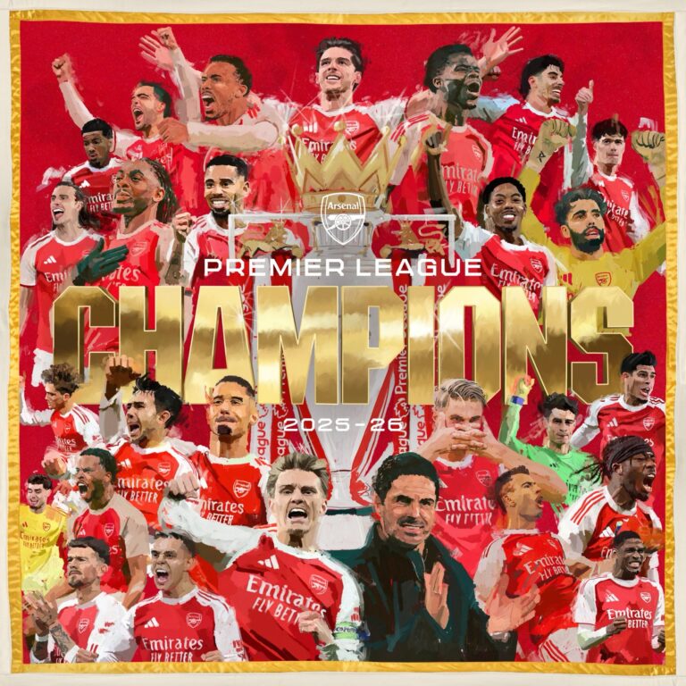 Arsenal es campeón de la Premier 22 años después