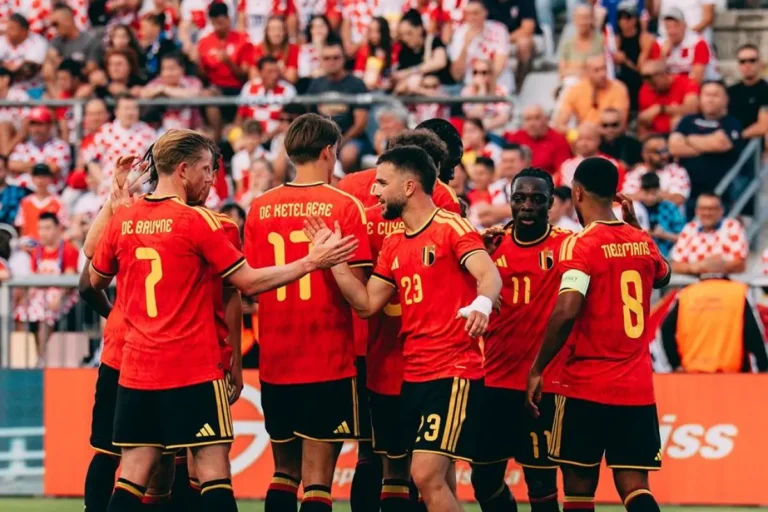 Bélgica impone condiciones y derrota a Croacia en duelo de preparación mundialista