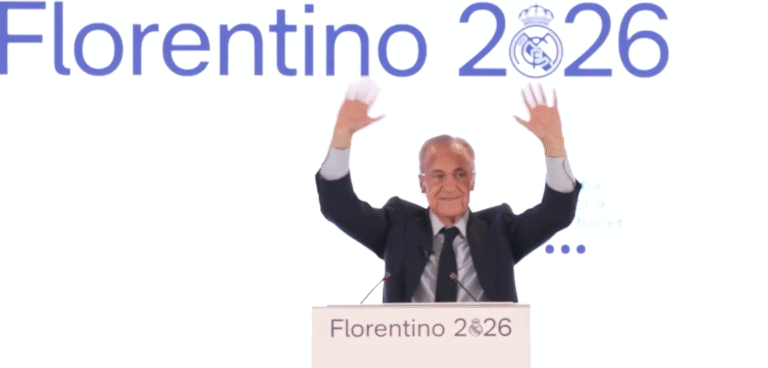 Florentino Pérez es reelegido presidente del Real Madrid