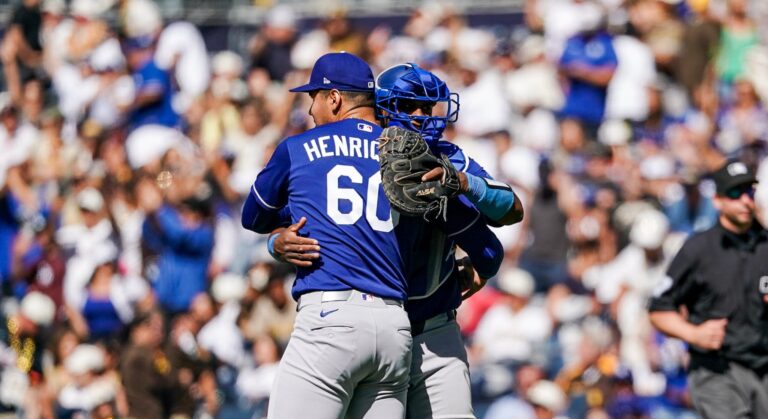 Dodgers se quedan con la serie ante Padres