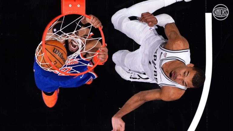Knicks toman ventaja de 2-0 en las Finales de la NBA tras dramático triunfo sobre Spurs