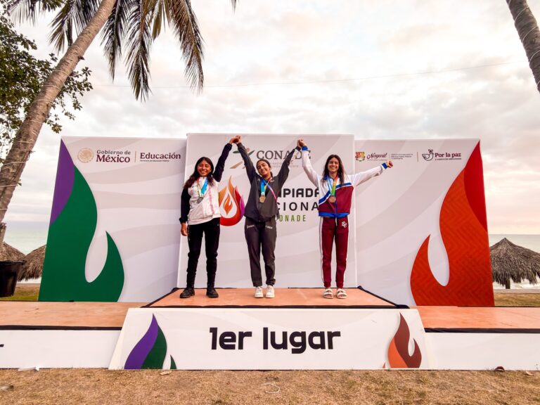 SINALOA ARRANCA CON ORO Y PLATA EN SURFING DE OLIMPIADA NACIONAL CONADE 2026