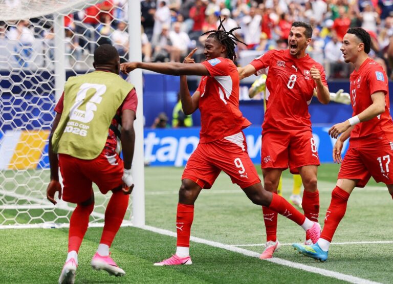 Suiza golea a Bosnia y Herzegovina y da un paso firme rumbo a la clasificación