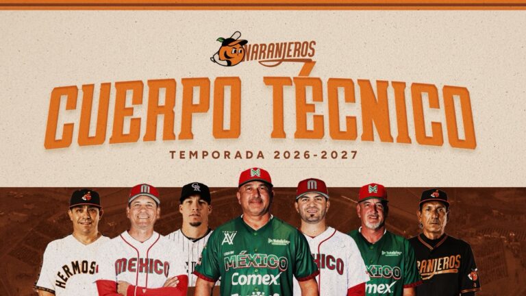 Naranjeros de Hermosillo presentan su cuerpo técnico para la temporada 2026-2027