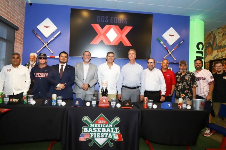 Presentan la Mexican Baseball Fiesta Tucson 2026; Naranjeros volverá a ser protagonista