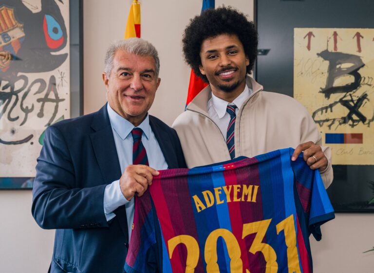 Barcelona refuerza su ataque con la llegada de Karim Adeyemi hasta 2031