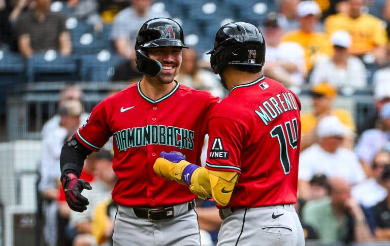 Gabriel Moreno y Eduardo Rodríguez lideran el triunfo de Diamondbacks sobre Piratas