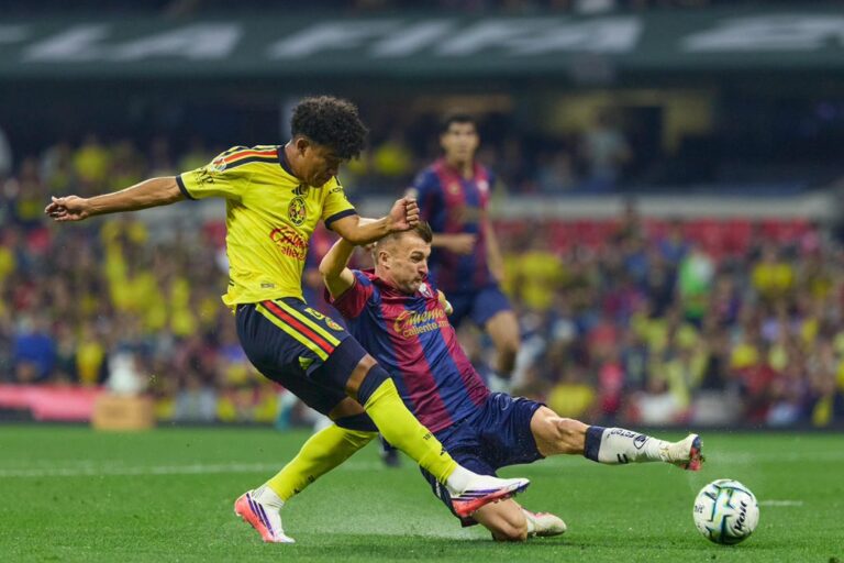 Atlante rescata un valioso empate ante América en su regreso a la Primera División en la Ciudad de México
