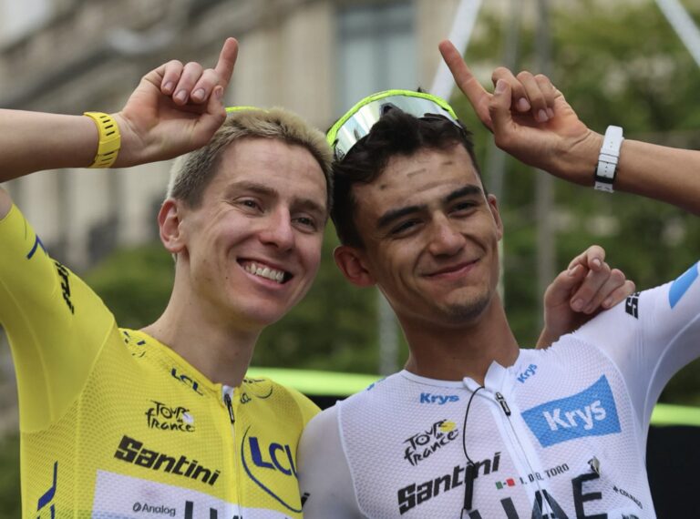 Isaac del Toro hace historia: conquista el podio del Tour de Francia 2026 y se corona campeón de los jóvenes