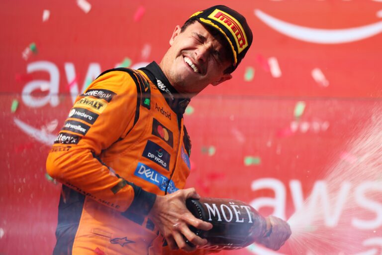 Lando Norris rompe la sequía y conquista el Gran Premio de Hungría; ‘Checo’ Pérez abandona otra vez