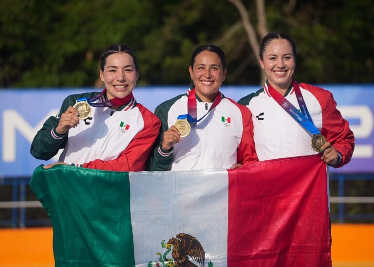 México domina el ciclismo de pista por equipos y suma dos oros en Santo Domingo 2026