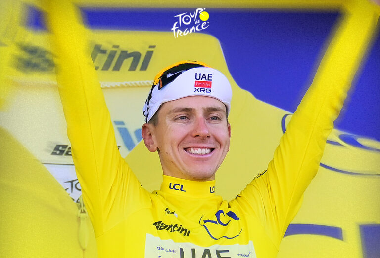Van der Poel conquista la novena etapa del Tour de France y rinde homenaje a su abuelo Raymond Poulidor