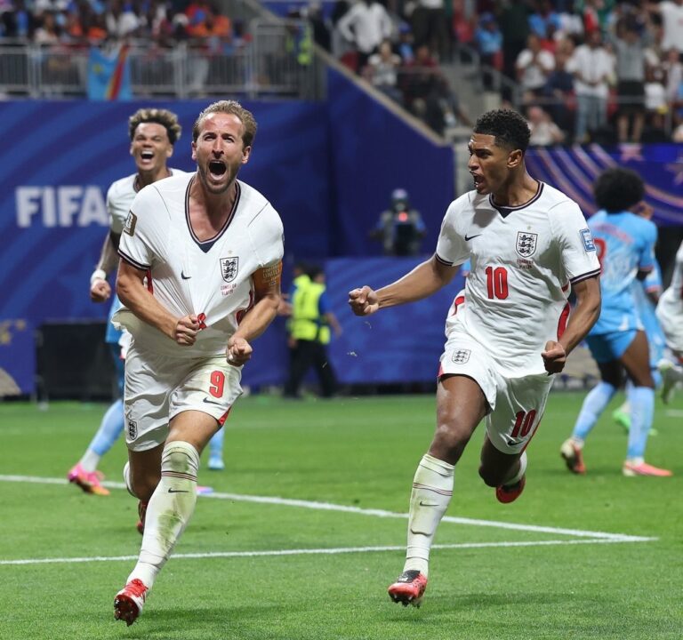 Harry Kane rescata a Inglaterra y evita la sorpresa ante República Democrática del Congo